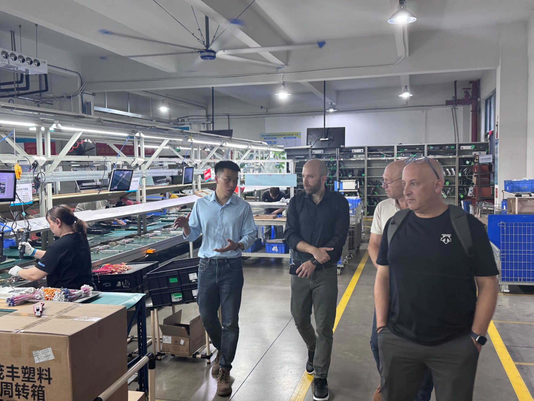 GUDIS factory visit in China